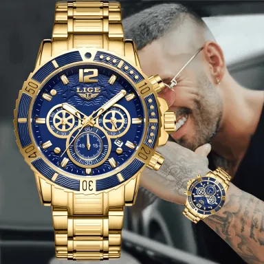 LIGE TOP LUXURY WATCH